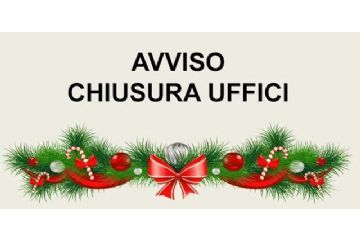 Chiusura uffici comunali durante le festività natalizie
